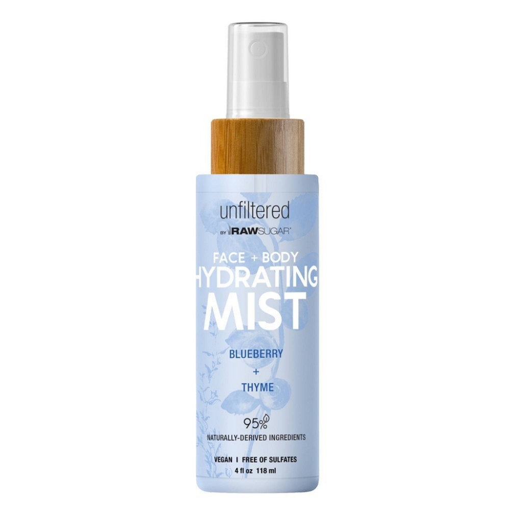 Raw Sugar Face + Body Hydrating Mist Blueberry & Thyme